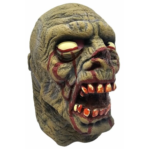 Vintage Don Post Studios Glow in the Dark Mask 2003 PMG Zombie Horror Halloween - Picture 2 of 8